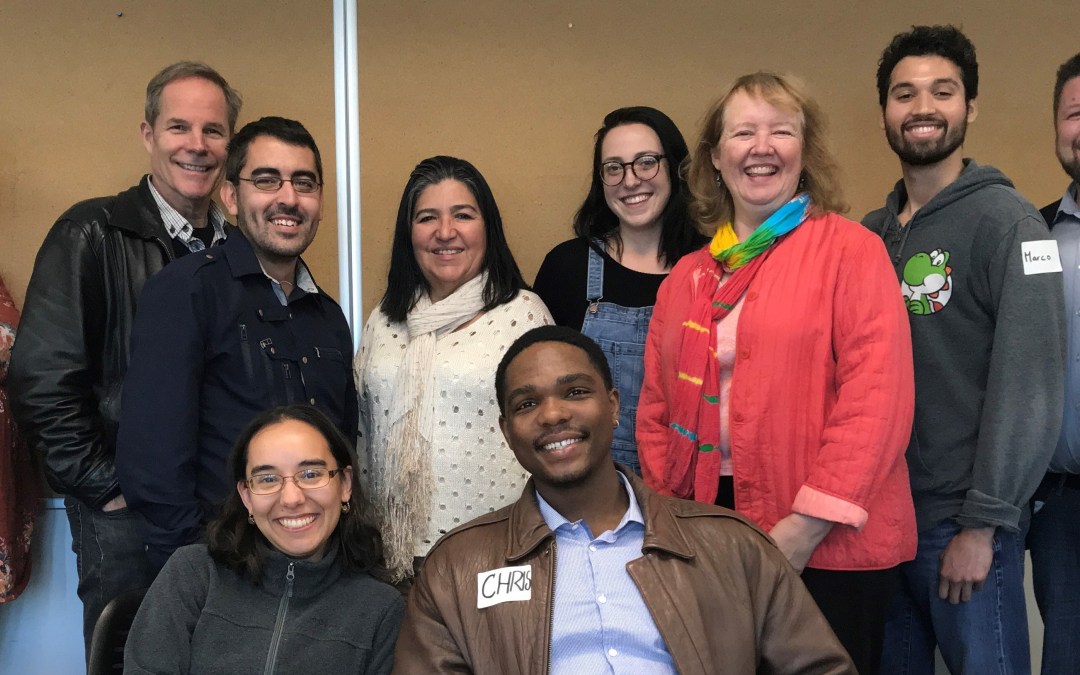 Linda Vallejo imparte un taller en la UC Irvine Claire Trevor School of the Arts el 25 de febrero de 2018.